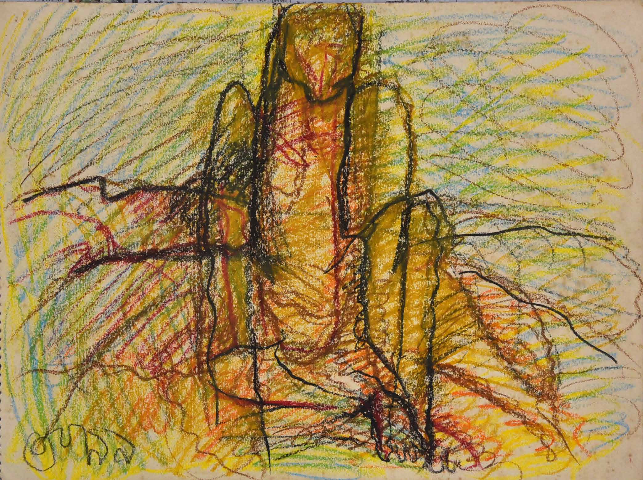 Untitled Pastel on Paper 