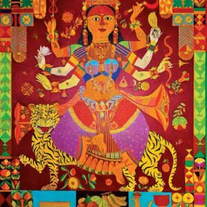 Durga Acrylic on canvas 
