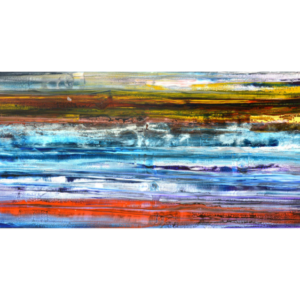 ANKI BHUTIA | Scape above the blue surface