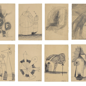 M. F. Husain | Untitled (Set of 8)